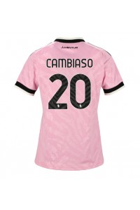 Juventus Andrea Cambiaso #20 Fotballdrakt Borte Klær Dame 2026-27 Korte ermer